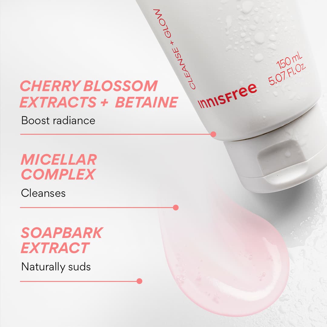 Cherry Blossom Glow Jam Cleanser | Brightening Gel Cleanser
