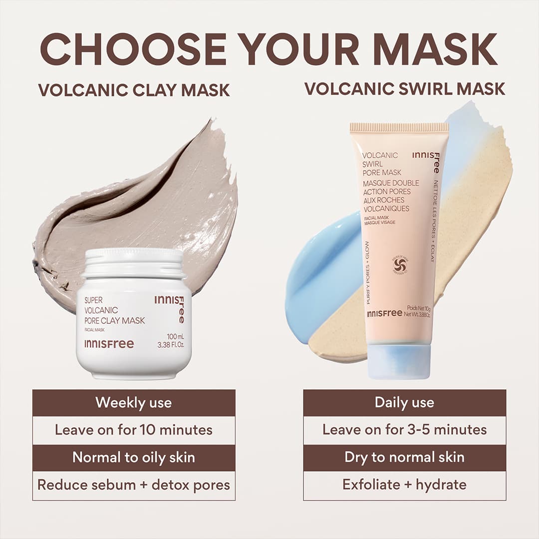 Volcanic Swirl Pore Mask