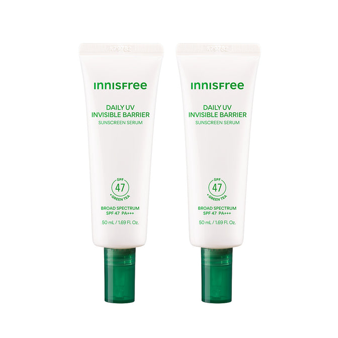 2x Green Tea Sunscreen Serum Duo packshot