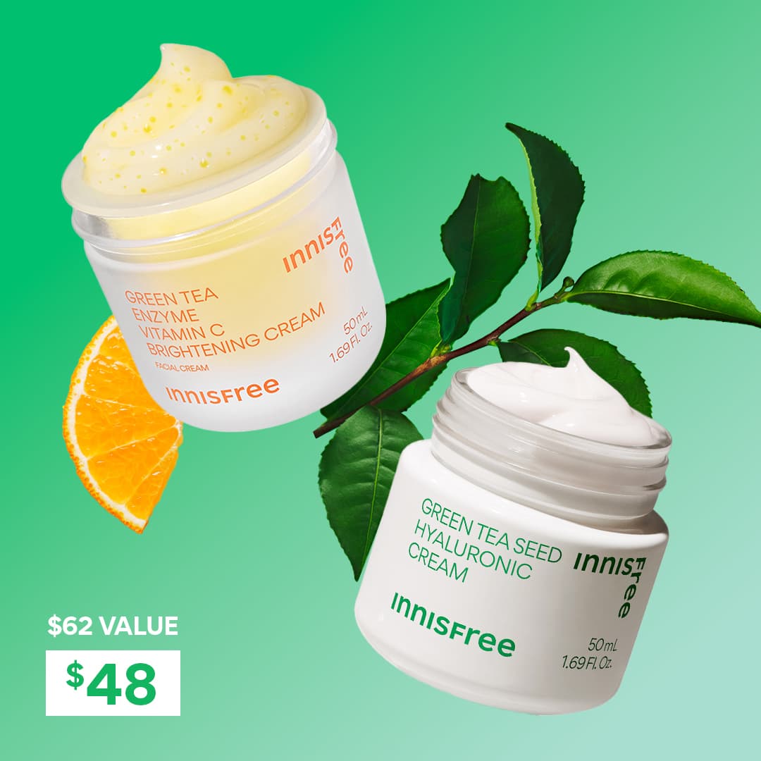 Brighten + Hydrate Cream Duo | innisfree