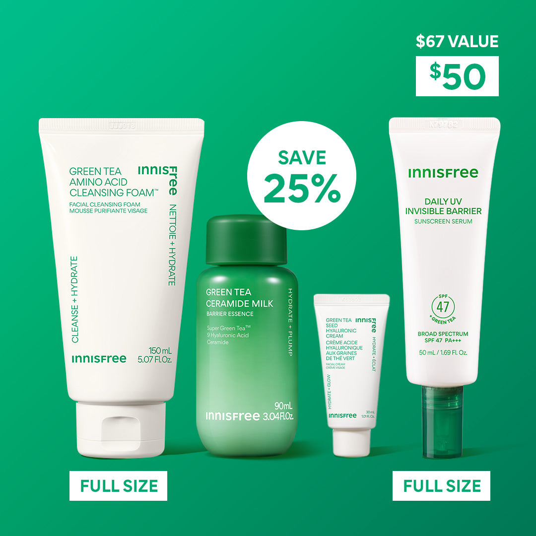 The Green Tea Daily Routine | innisfree