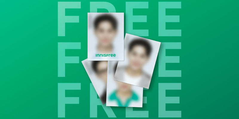 free mingyu photocard holder set with green tea serum purchase Code: MINGYU