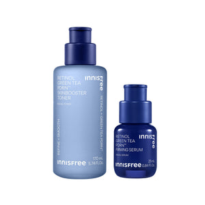 Firm & Glow Duo Packshot: Green Tea PDRN™ Firming Serum25mL and Green Tea PDRN™ Toner