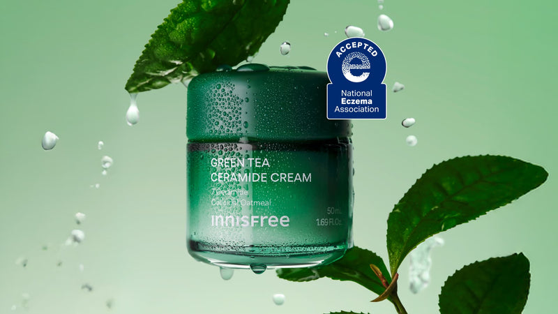 Rescue Dry Skin With Our Green Tea Ceramide Moisturizer