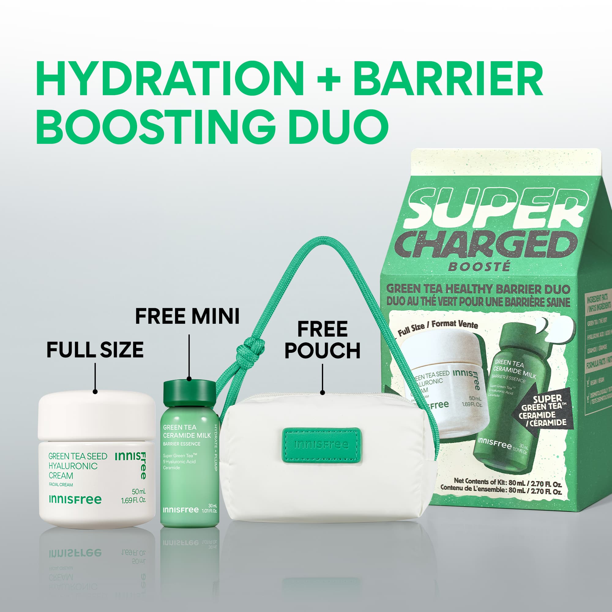 Green Tea Supercharged Healthy Barrier Duo, Limited Edition
