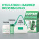 Enlarge image of Hydration + Barrier Boosting – Supercharged Green Tea Healthy Barrier Duo comes with a free mini Green Tea Ceramide Milk and a free pouch