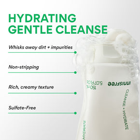 Green Tea Amino Acid Cleansing Foam – Gentle Face Cleanser