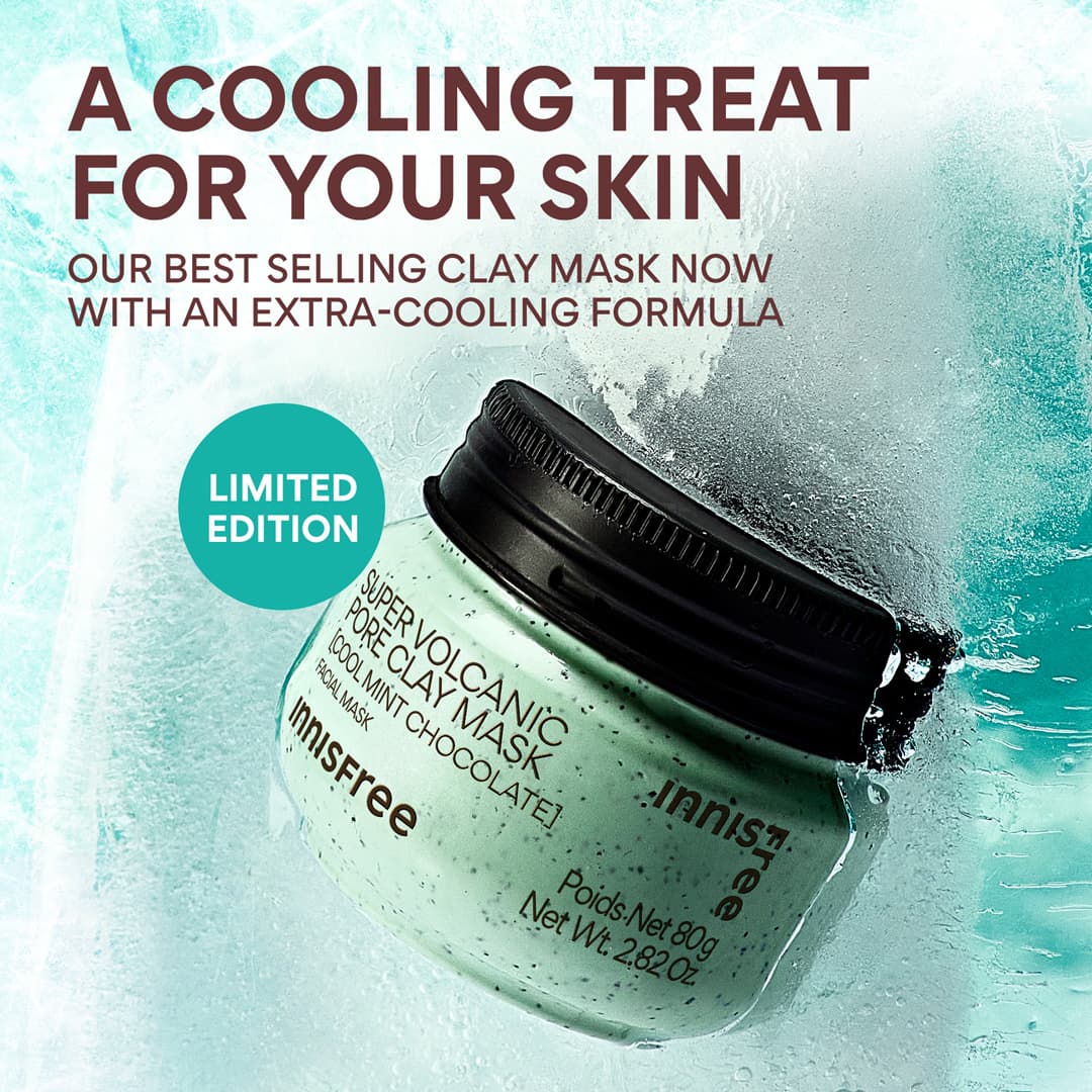 Volcanic Clay Mask, Cool Mint