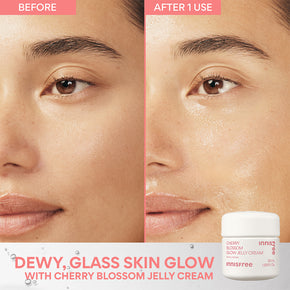 Glow + Brighten - Before & After Cherry Blossom Glow Jelly Cream