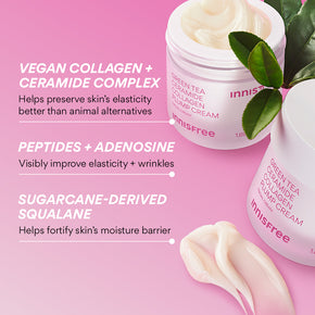 Green Tea Ceramide Collagen Plump Cream