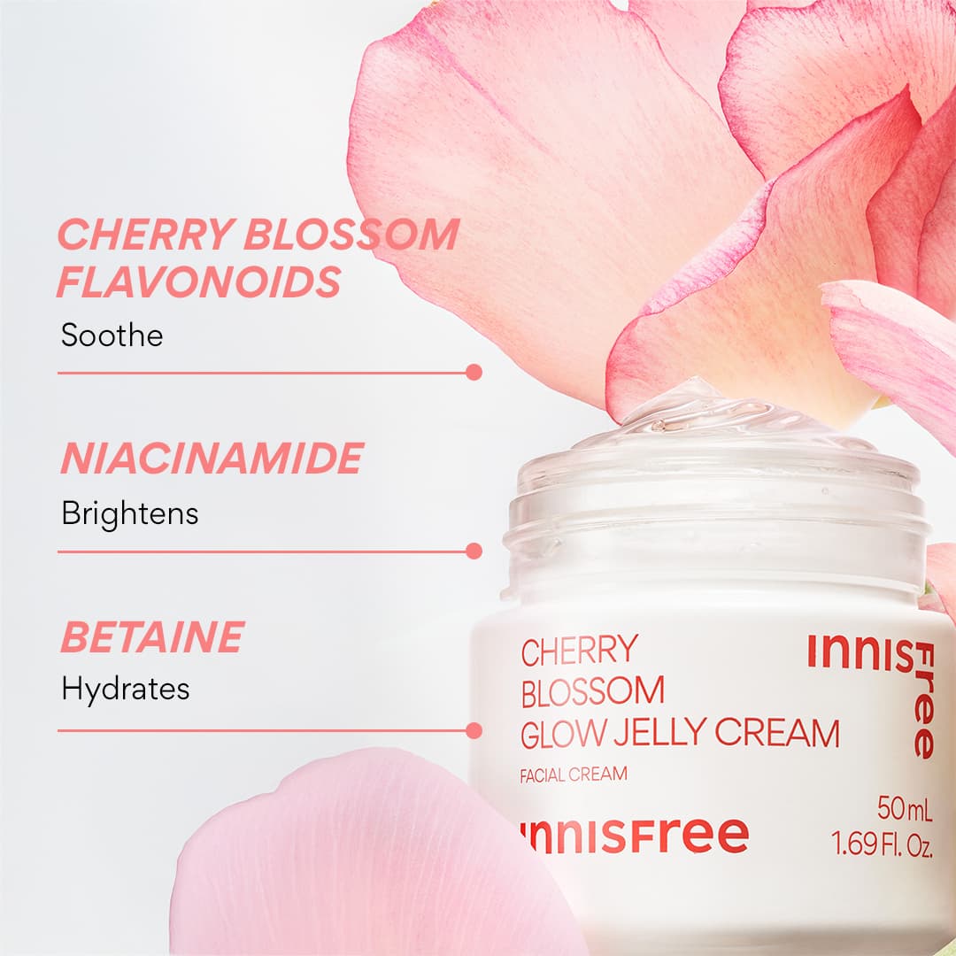 Jeju Cherry Blossom Glow Jelly Cream | innisfree