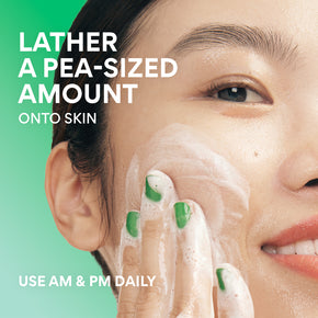 Green Tea Amino Acid Cleansing Foam – Gentle Face Cleanser