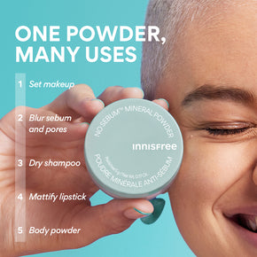 No Sebum Matte Mineral Setting Powder