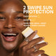 Enlarge image of Daily UV Defense Sunscreen Stick SPF 50+ application