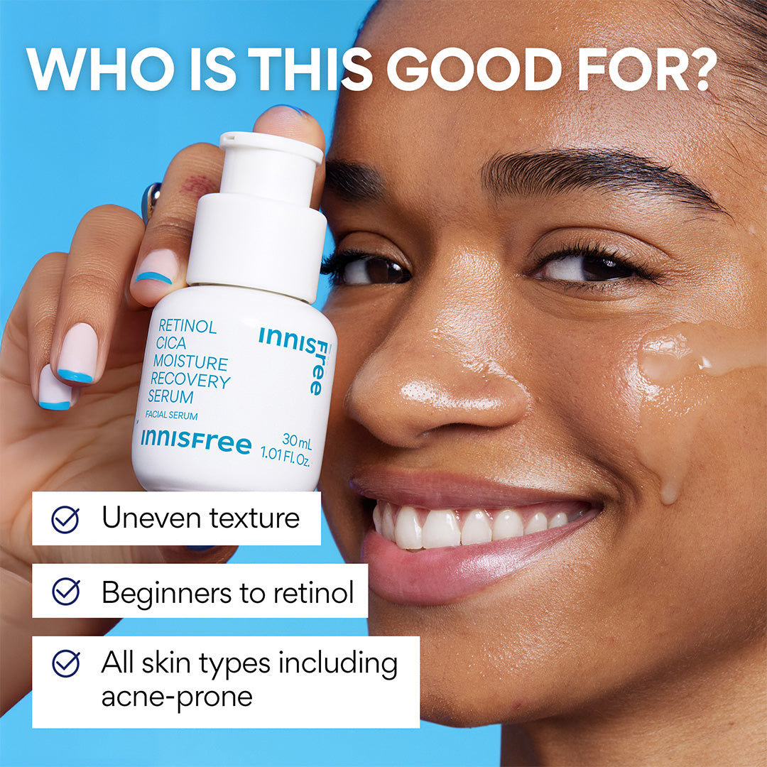 Facial Serum: Retinol Cica Moisture Recovery Serum | innisfree