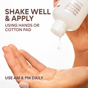 Volcanic PHA Pore Refining Toner
