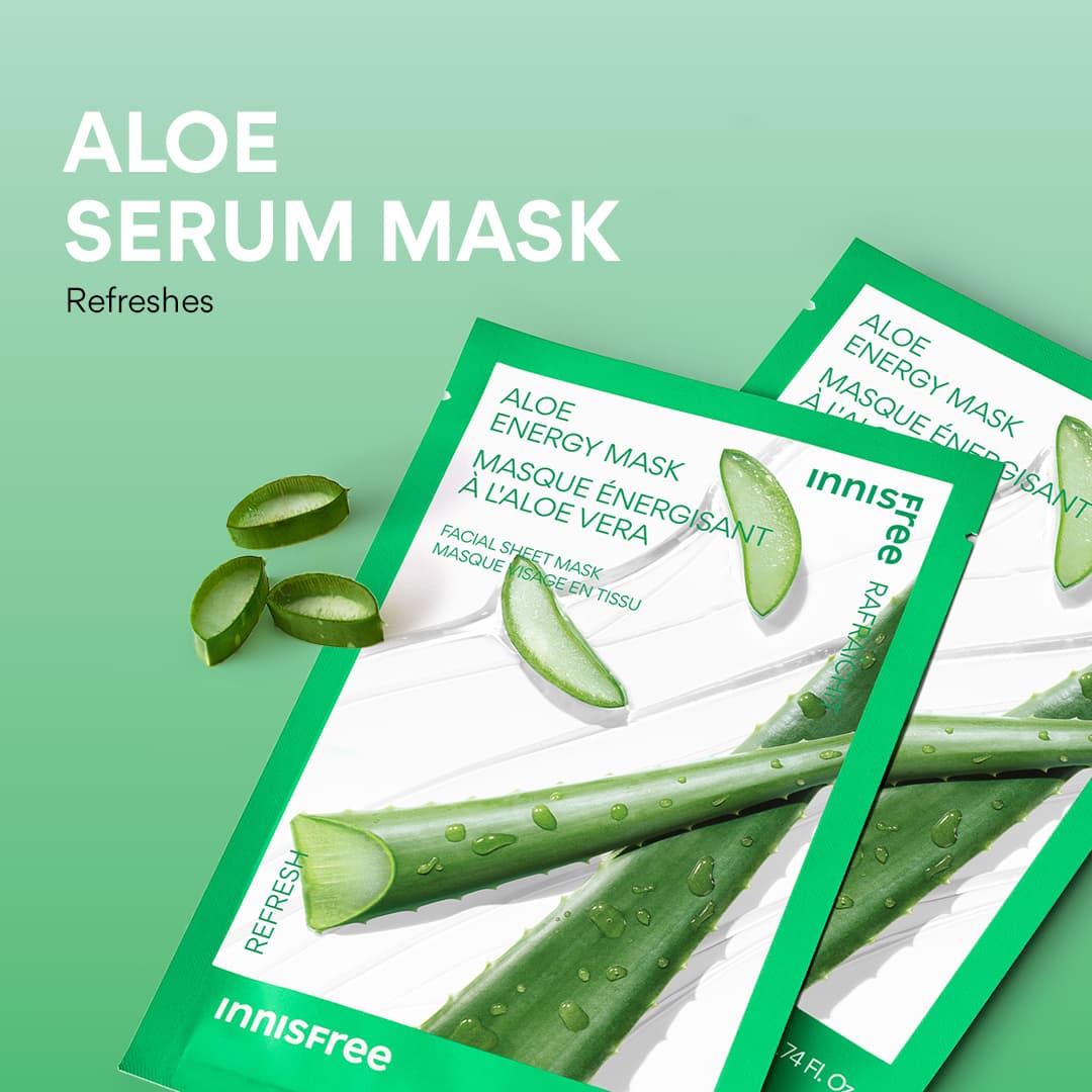 Energy Sheet Mask | Hydrating Korean Sheet Mask | innisfree