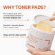 Enlarge image of Green Tea Enzyme Vitamin C Brightening Toner Pads