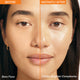 Enlarge image of Before and after comparison of a woman&amp;#39;s face with visibly brighter complexion