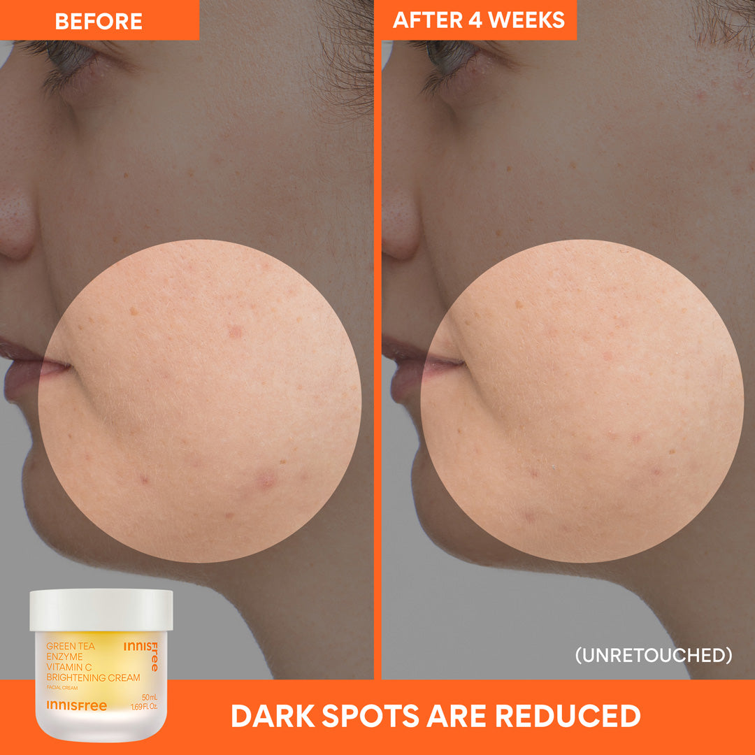 Green Tea Enzyme Vitamin C Brightening Gel Cream