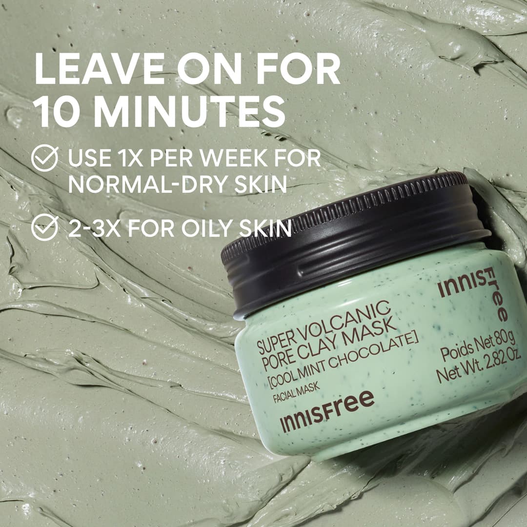 Volcanic Clay Mask, Cool Mint