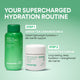 Enlarge image of Supercharged Hydration Routine with Green Tea Ceramide Milk and Green Tea Cream