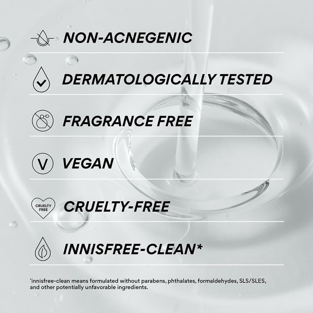 Retinol Green Tea PDRN™ Skinbooster Toner product features