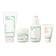 Barrier Boosting Routine packshot: green tea cleansing foam, green tea cream, green tea serum, cherry blossom jelly cream