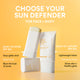 Enlarge image of Daily UV Defense Sunscreen Stick SPF 50+ choose your sun defender