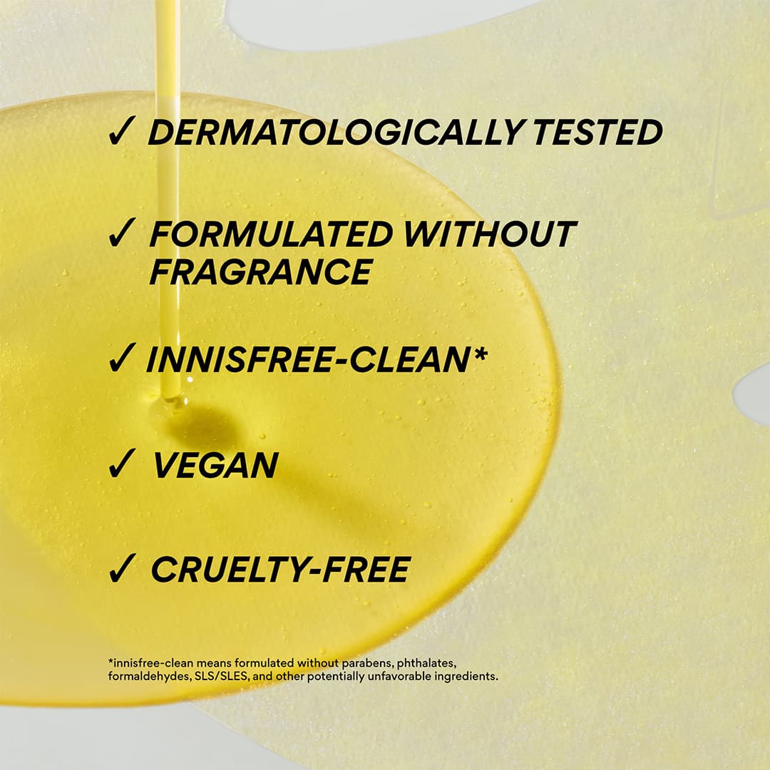 Serum-Infused Sheet Mask 5 Pack - Vitamin C Brightening, free from