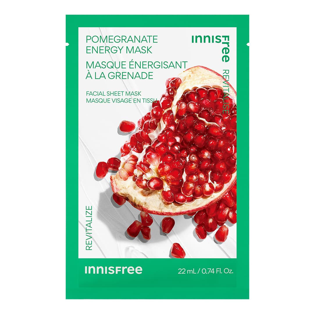 Energy Sheet Mask, Pomegranate Energy - Revitalize