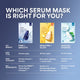Enlarge image of Serum-Infused Sheet Mask 5 Pack - Green Tea PDRN™ Firming, which mask is right for you