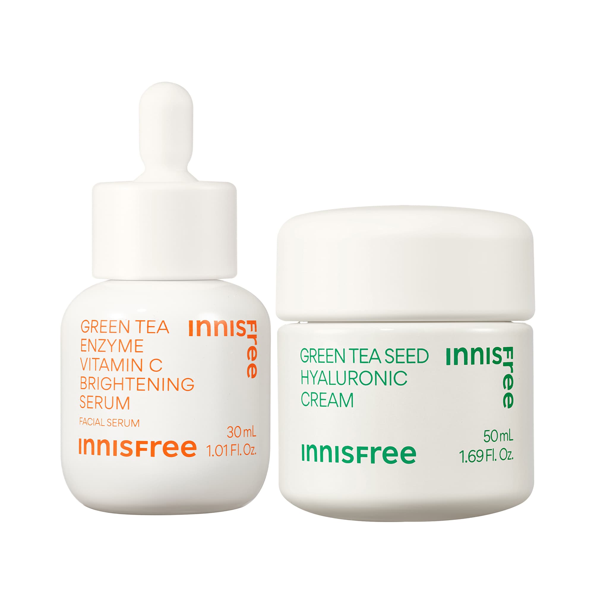 美容液 ecost IRE Premiumcream Green Tea Cream with Hyaluronic Acid and Barrier-Boosting Complex