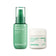 Innisfree Green Tea Ceramide Mist 90mL next to Innisfree Green Tea Seed Hyaluronic Cream 50mL on a solid white background.