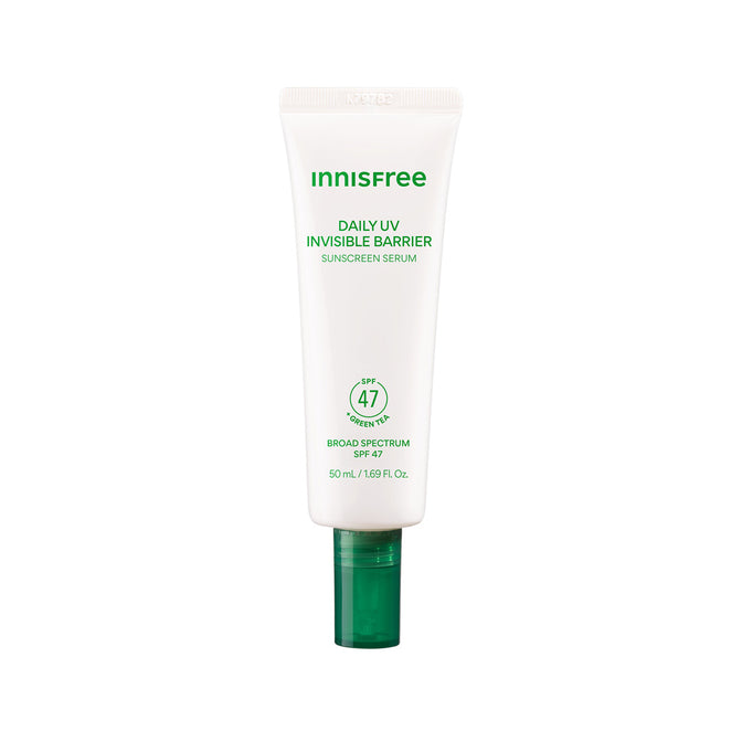 Daily UV Invisible Barrier Sunscreen Serum Broad Spectrum SPF 47 with Green Tea packshot