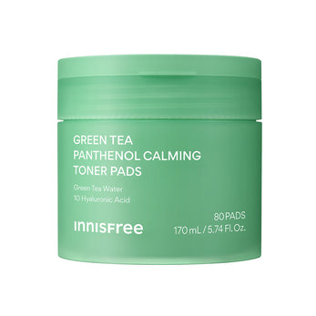 Green Tea Panthenol Calming Toner Pads packshot