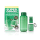 Enlarge image of Supercharged Set packshot featuring Green Tea Ceramide Milk 160mL, Green Tea Ceramide Mist, and free mist keychain