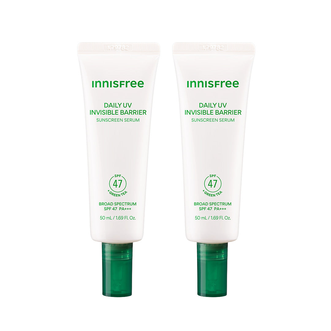 2x Green Tea Sunscreen Serum Duo packshot