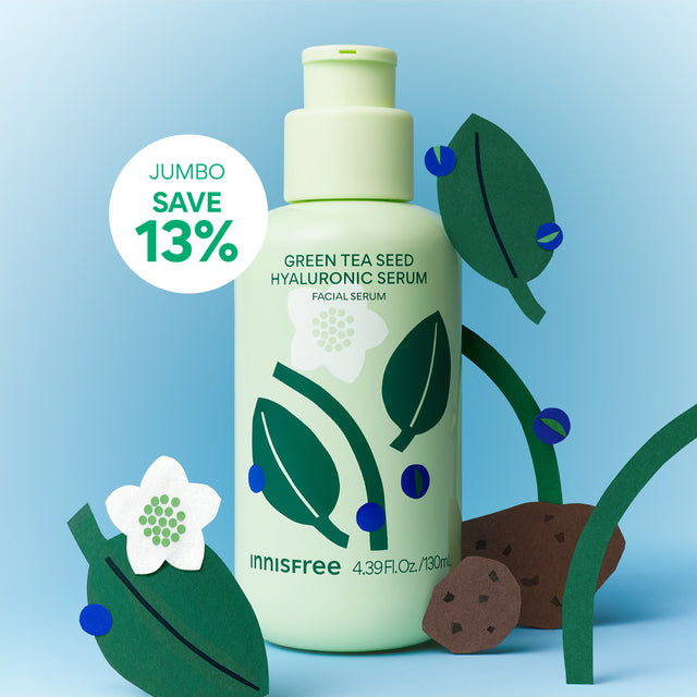 limited edition bottle re:play green tea seed hyaluronic serum jumbo