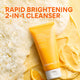 Enlarge image of Vitamin C Brightening Mask-To-Foam™ Facial Cleanser rapid brightening 2-in-1 cleanser