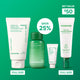 Enlarge image of The Green Tea Daily Routine bundle - save 25%, $50 $67 value, full size of Green Tea Cleansing Foam and Green Tea Sunscreen Serum SPF 47