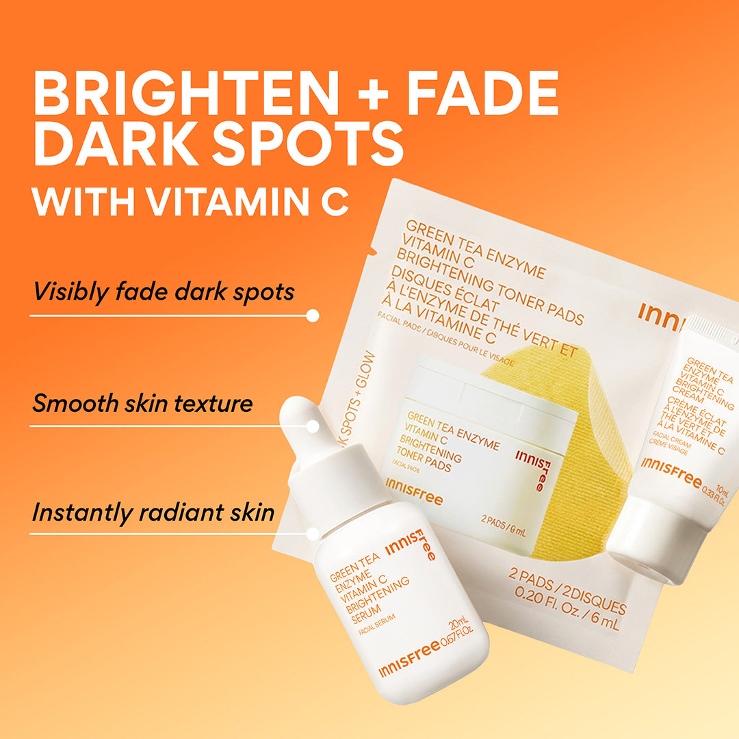 Vitamin C Rapid Brightening Minis Set benefits list