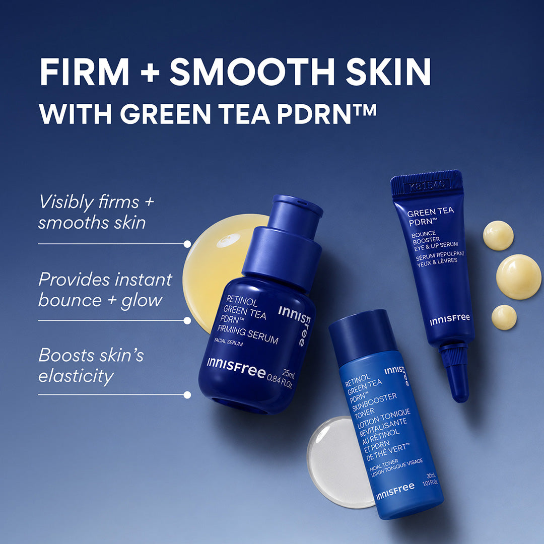 firm + smooth skin with Green Tea PDRN™ 