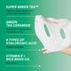 Enlarge image of Serum-Infused Sheet Mask 5 Pack - Green Tea Ceramide Milk, ingredients