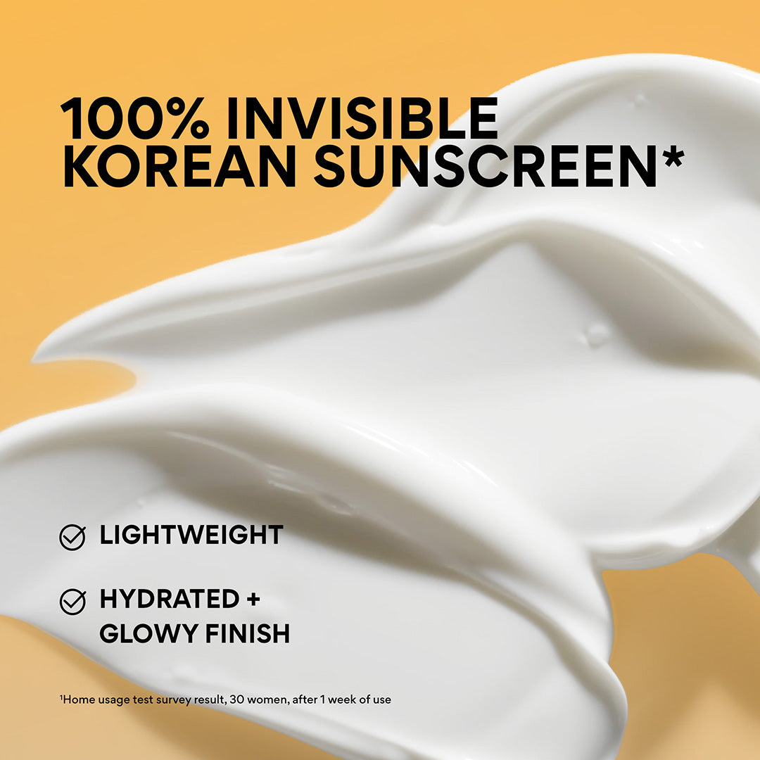 Daily UV Defense Sunscreen SPF 50+ texture - 100% Invisible Sunscreen*