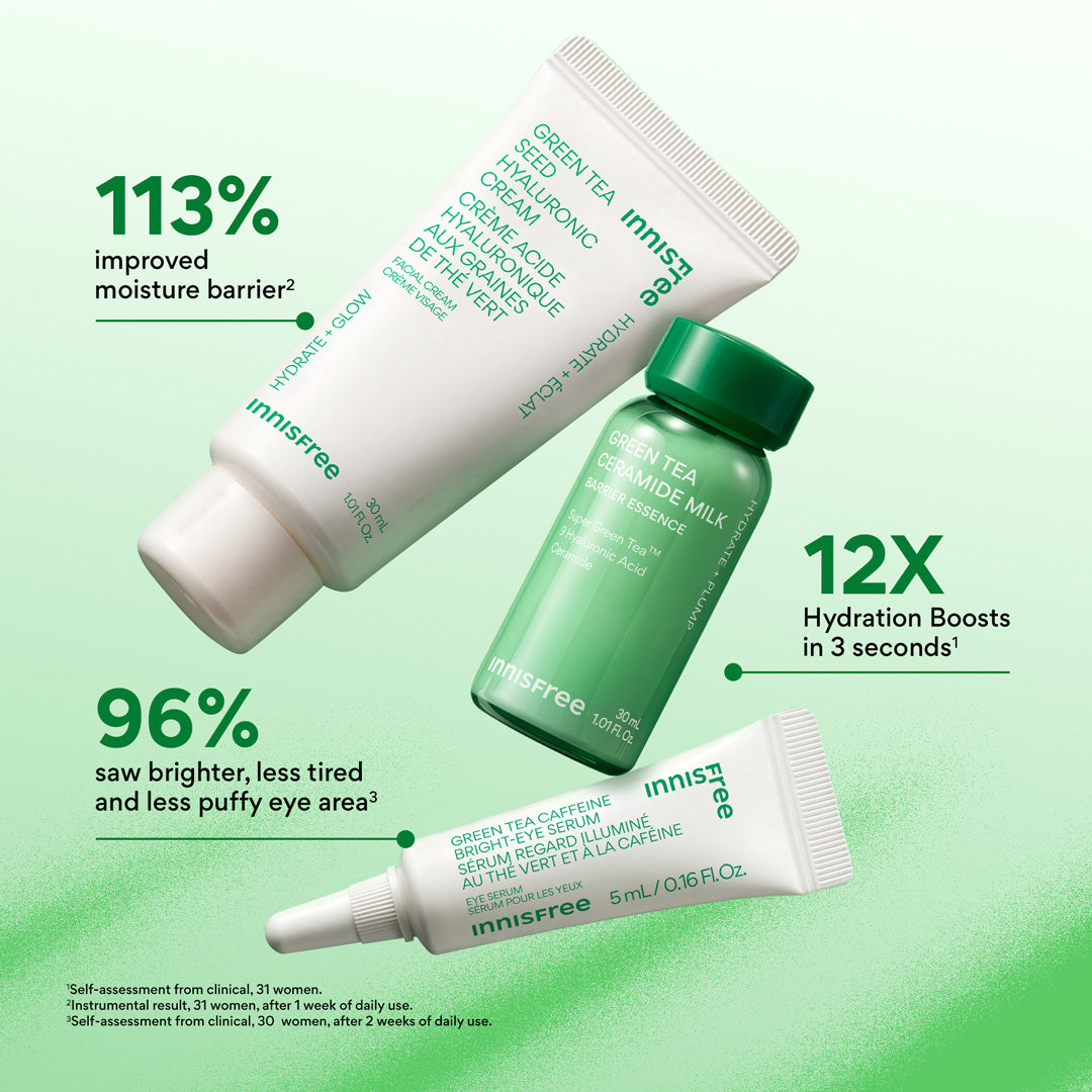 Green Tea Mighty Minis Set claims