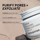 Enlarge image of purify pores and exfoliate: super volcanic pore clay mask benefits