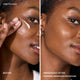 Enlarge image of Daily UV Invisible Barrier Sunscreen Serum Broad Spectrum SPF 47 with Green Tea before and immediately after