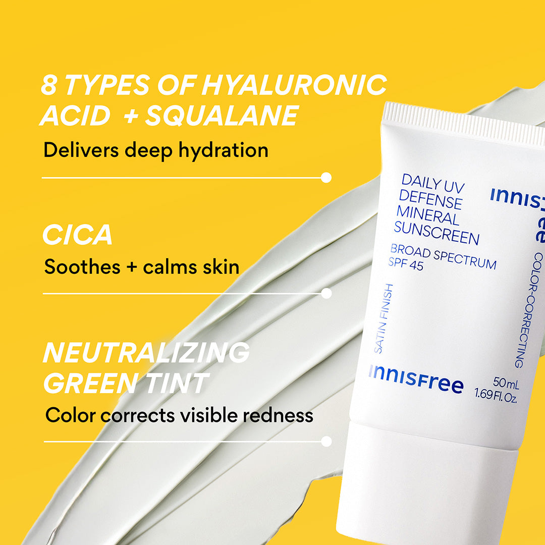 Daily UV Defense Mineral Sunscreen Ingredient List