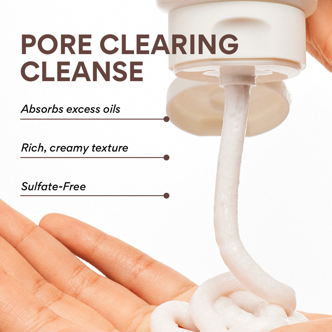 Volcanic Cleansing Foam benefits list